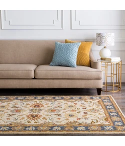 Livabliss Caesar CAE1125 Yellow Denim Area Rug 12 ft. X 18 ft. Rectangle