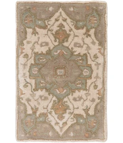 Livabliss Caesar CAE1143 Khaki Medium Gray Area Rug 2 ft. X 3 ft. Rectangle