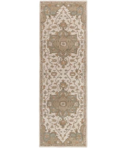 Livabliss Caesar CAE1143 Khaki Medium Gray Area Rug 2 ft. 6 in. X 8 ft. Runner