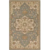 Livabliss Caesar CAE1144 Medium Gray Khaki Area Rug 2 ft. X 4 ft. Hearth