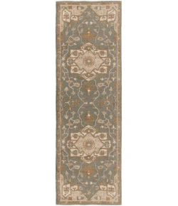 Livabliss Caesar CAE1144 Medium Gray Khaki Area Rug 2 ft. 6 in. X 8 ft. Runner