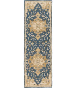 Livabliss Caesar CAE1145 Navy Ivory Area Rug 3 ft. X 12 ft. Runner