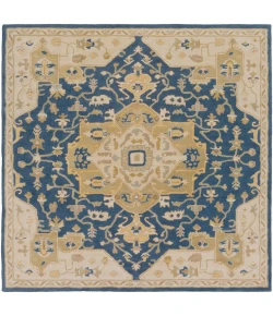 Livabliss Caesar CAE1145 Navy Ivory Area Rug 8 ft. Square
