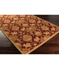 Surya Caesar Burgandy CAE-1155 8ft. x 10ft. Oval Rug