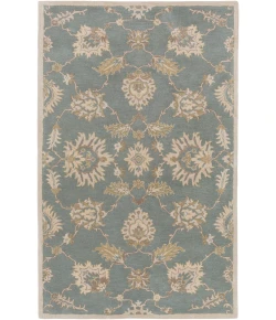 Surya Caesar CAE1156 Medium Gray Ivory Area Rug 6 ft. Square