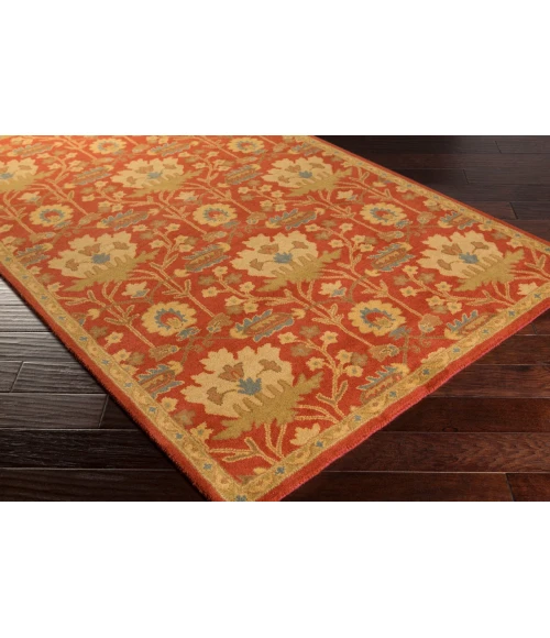 Surya Caesar Burgandy CAE-1159 8ft. x 10ft. Oval Rug