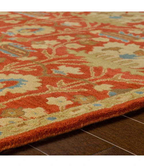 Surya Caesar Burgandy CAE-1159 8ft. x 10ft. Oval Rug
