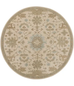 Livabliss Caesar CAE1161 Beige Sage Area Rug 6 ft. Round