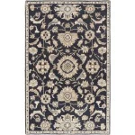 Livabliss Caesar CAE1164 Ink Beige Area Rug 2 ft. X 4 ft. Hearth