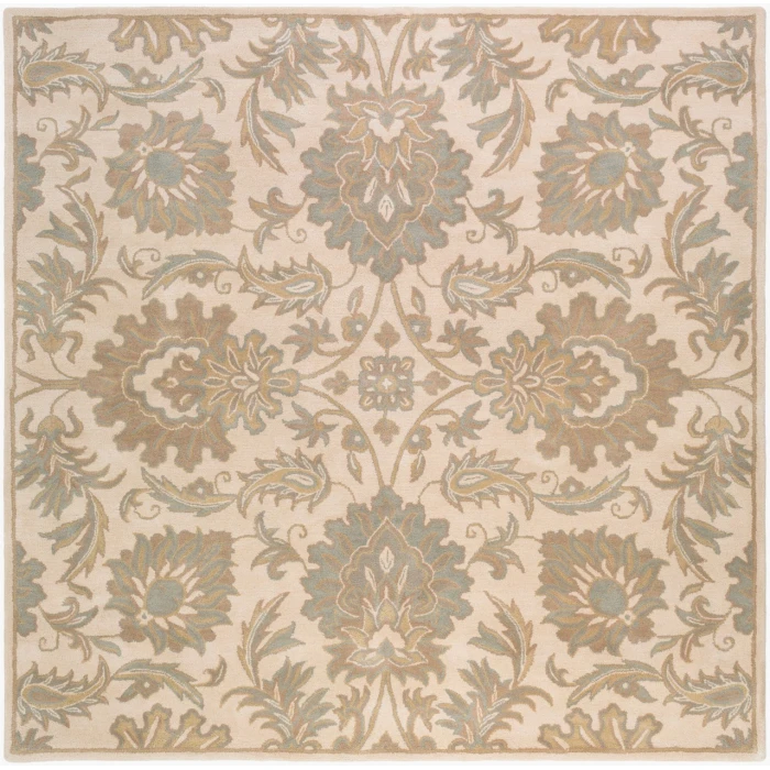 Surya Caesar Beige CAE-1177 4ft. x 4ft. Square Rug