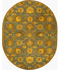 Surya Caesar Deep Teal CAE-1186 8 ft. X 10 ft. Oval Rug