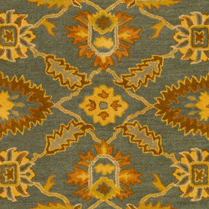Surya Caesar Deep Teal CAE-1186 8 ft. X 10 ft. Oval Rug