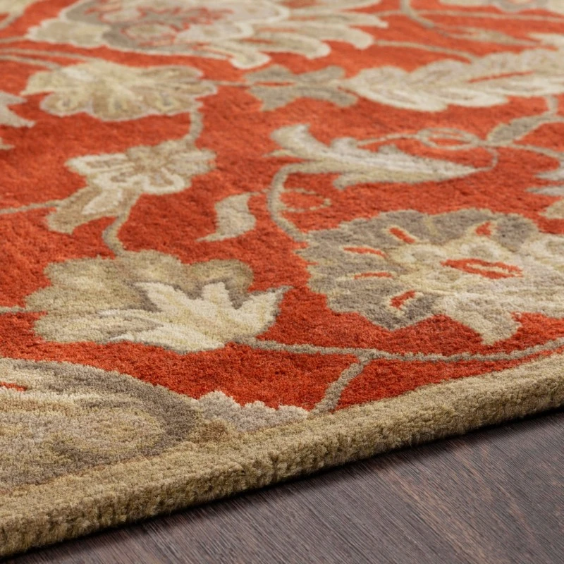 Surya Caesar Rust CAE-1187 8ft. x 10ft. Oval Rug
