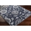 Livabliss Caesar CAE1191 Navy Charcoal Area Rug 6 ft. Round