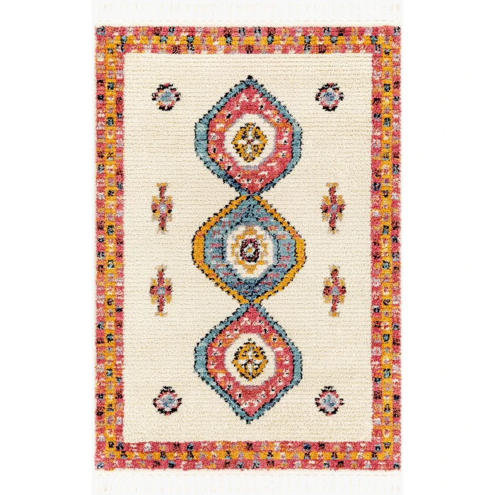 Livabliss Casablanca Shag Ivory CAG-2306 9 ft. 2 in. X 12 ft. Rect. Rug