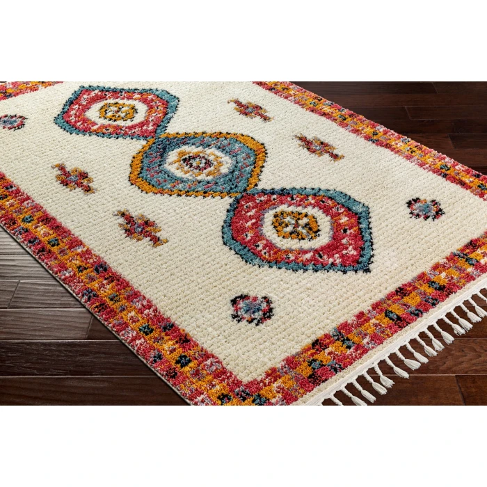 Livabliss Casablanca Shag Ivory CAG-2306 9 ft. 2 in. X 12 ft. Rect. Rug