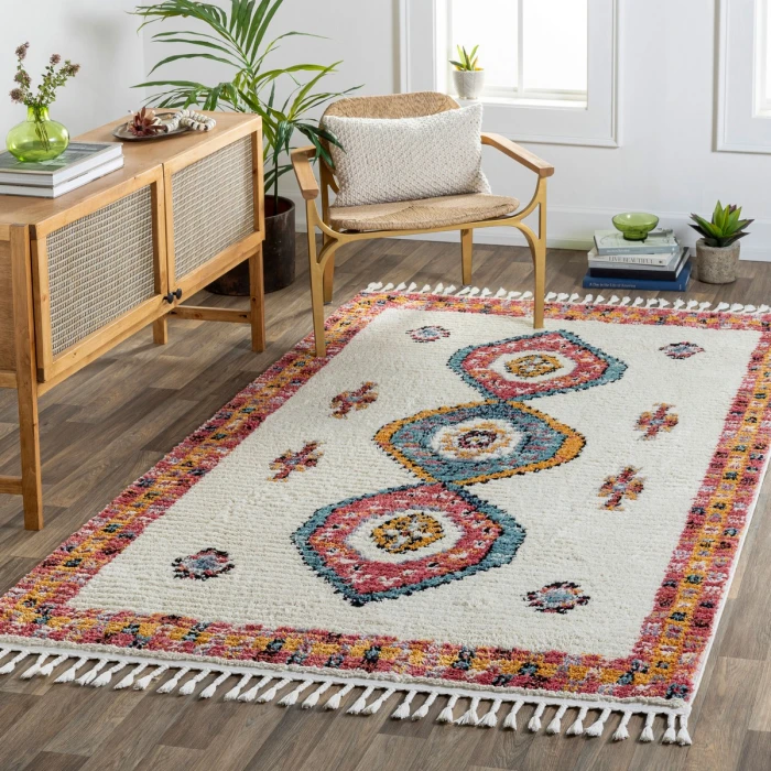 Livabliss Casablanca Shag Ivory CAG-2306 9 ft. 2 in. X 12 ft. Rect. Rug