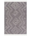 LIVABLISS Casablanca Shag Medium Gray CAG-2314 9ft.2in. x 12ft. Rect. Rug