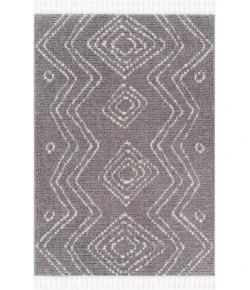 LIVABLISS Casablanca Shag Medium Gray CAG-2314 9ft.2in. x 12ft. Rect. Rug