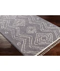 LIVABLISS Casablanca Shag Medium Gray CAG-2314 9ft.2in. x 12ft. Rect. Rug
