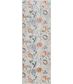 Livabliss Cabo CBO2302 Gray Blue Area Rug 2 ft. 7 in. X 7 ft. 3 in. Runner