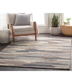 Surya Cocoon CCN1003 Denim Taupe Area Rug 2 ft. 6 in. X 8 ft. Runner