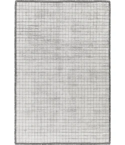 Surya Carre CCR2301 Black Light Gray Area Rug 6 ft. X 9 ft. Rectangle