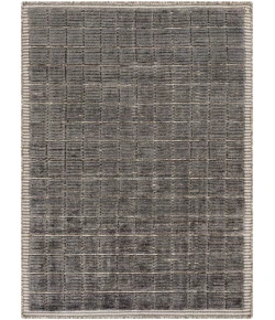 Surya Carre CCR2302 Charcoal Medium Gray Area Rug 6 ft. X 9 ft. Rectangle