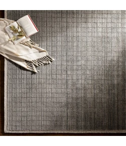 Surya Carre CCR2302 Charcoal Medium Gray Area Rug 2 ft. X 3 ft. Rectangle