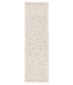 Livabliss Casa DeCampo CDC2301 Ivory Black Area Rug 2 ft. 6 in. X 10 ft. Runner