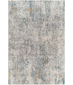 Livabliss Cardiff CDF2300 Light Gray Charcoal Area Rug 7 ft. 10 in. Round