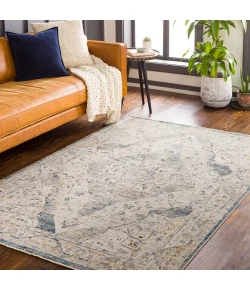 Livabliss Cardiff CDF2303 Medium Gray Denim Area Rug 2 ft. 7 in. X 10 ft. Runner