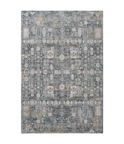 Livabliss Cardiff CDF2309 Teal Medium Gray Area Rug 2 ft. 7 in. X 10 ft. Runner