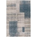 Livabliss Cardiff CDF2312 Teal Medium Gray Area Rug 12 ft. X 15 ft. Rectangle