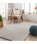 LIVABLISS Cloudy Shag Light Beige CDG-2301 3ft.11in. x 5ft.7in. Rect. Rug