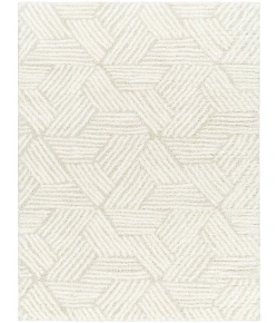 Livabliss Cloudy Shag CDG2319 Light Grey Beige Area Rug 6 ft. 7 in. X 9 ft. Rectangle