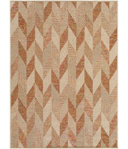 Livabliss Crete Burnt Sienna CEE-2306 5 ft. X 7 ft. Rect. Rug