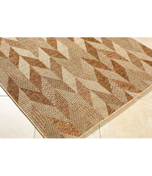 Livabliss Crete Burnt Sienna CEE-2306 5 ft. X 7 ft. Rect. Rug