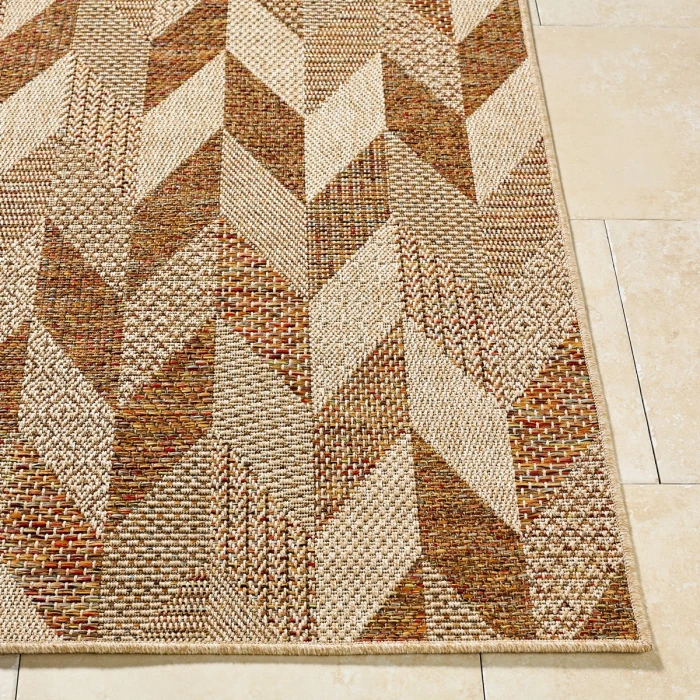 Livabliss Crete Burnt Sienna CEE-2306 5 ft. X 7 ft. Rect. Rug