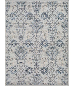 Livabliss Cesar CEG2329 Navy Gray Area Rug 5 ft. 3 in. X 7 ft. Rectangle