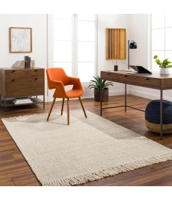 Surya Cecelia CEI2300 Olive Black Area Rug 6 ft. X 9 ft. Rectangle