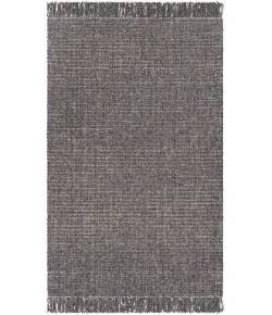 Surya Cecelia CEI2303 Black Light Gray Area Rug 6 ft. X 9 ft. Rectangle