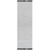 Surya Clover CEV2302 Black Light Slate Area Rug 2 ft. 6 in. X 8 ft. Runner