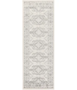 Livabliss Chester CHE2309 Light Gray Medium Gray Area Rug 2 ft. 7 in. X 7 ft. 3 in. Runner