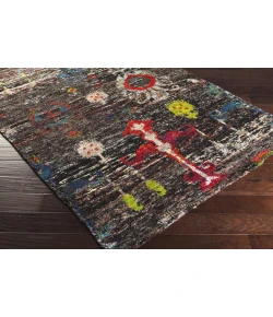 Surya Chocho CHO9000 Dark Brown Dark Red Area Rug 5 ft. X 8 ft. Rectangle