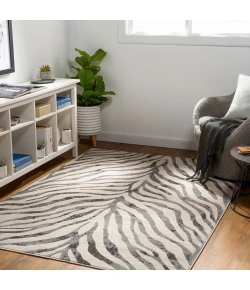 Livabliss City CIT2300 Taupe Light Gray Area Rug 6 ft. 7 in. X 9 ft. Rectangle