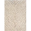 Livabliss City CIT2301 Light Gray Beige Area Rug 2 ft. X 3 ft. Rectangle
