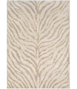 Livabliss City CIT2301 Light Gray Beige Area Rug 6 ft. 7 in. X 9 ft. Rectangle