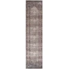 Livabliss Colin CLN2312 Dark Blue Tan Area Rug 2 ft. 7 in. X 10 ft. Runner