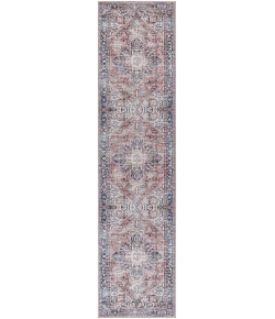 Livabliss Colin CLN2318 Peach Brown Area Rug 2 ft. 7 in. X 10 ft. Runner
